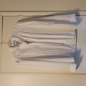 Blair Vintage Style White Blouse
